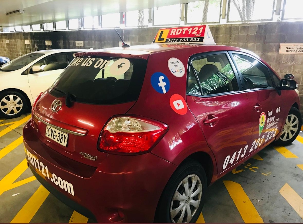RDT121 Driving School Dual Controlled Toyota Vehicle Side View