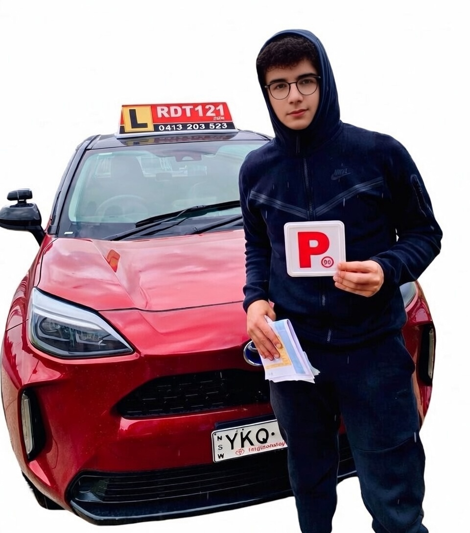 Michelle K. Marrickville Passed Driving Test